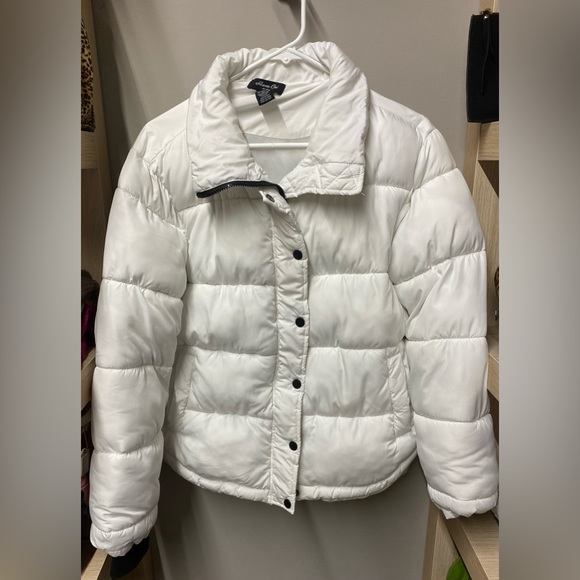 Jackets & Coats Womens White Puffer Coat Poshmark